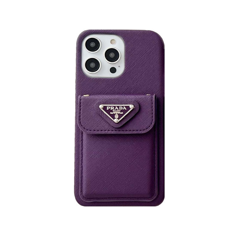 Luxurious leather iPhone case
