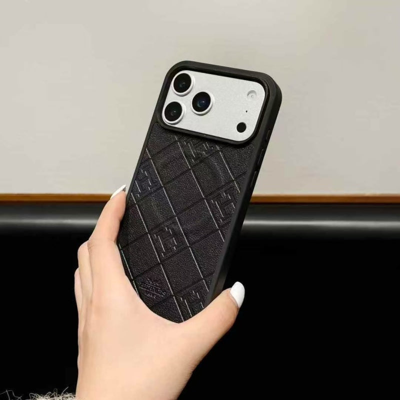 Magsafe Luxury Hrms Leather Case For iPhone 17 / 16 / 15 / 14