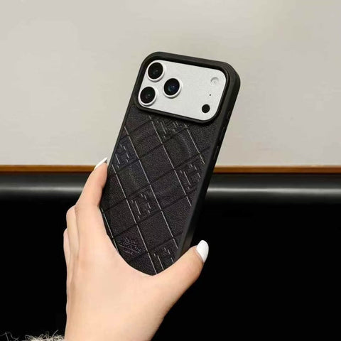 Magsafe Luxury Hrms Leather Case For iPhone 17 / 16 / 15 / 14