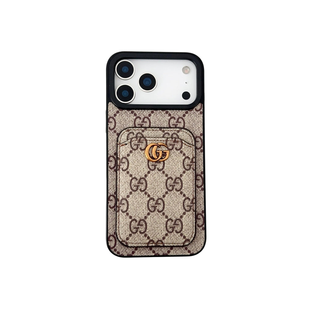 Luxury Magnetic Card holder Case for iPhone 12-17 Series