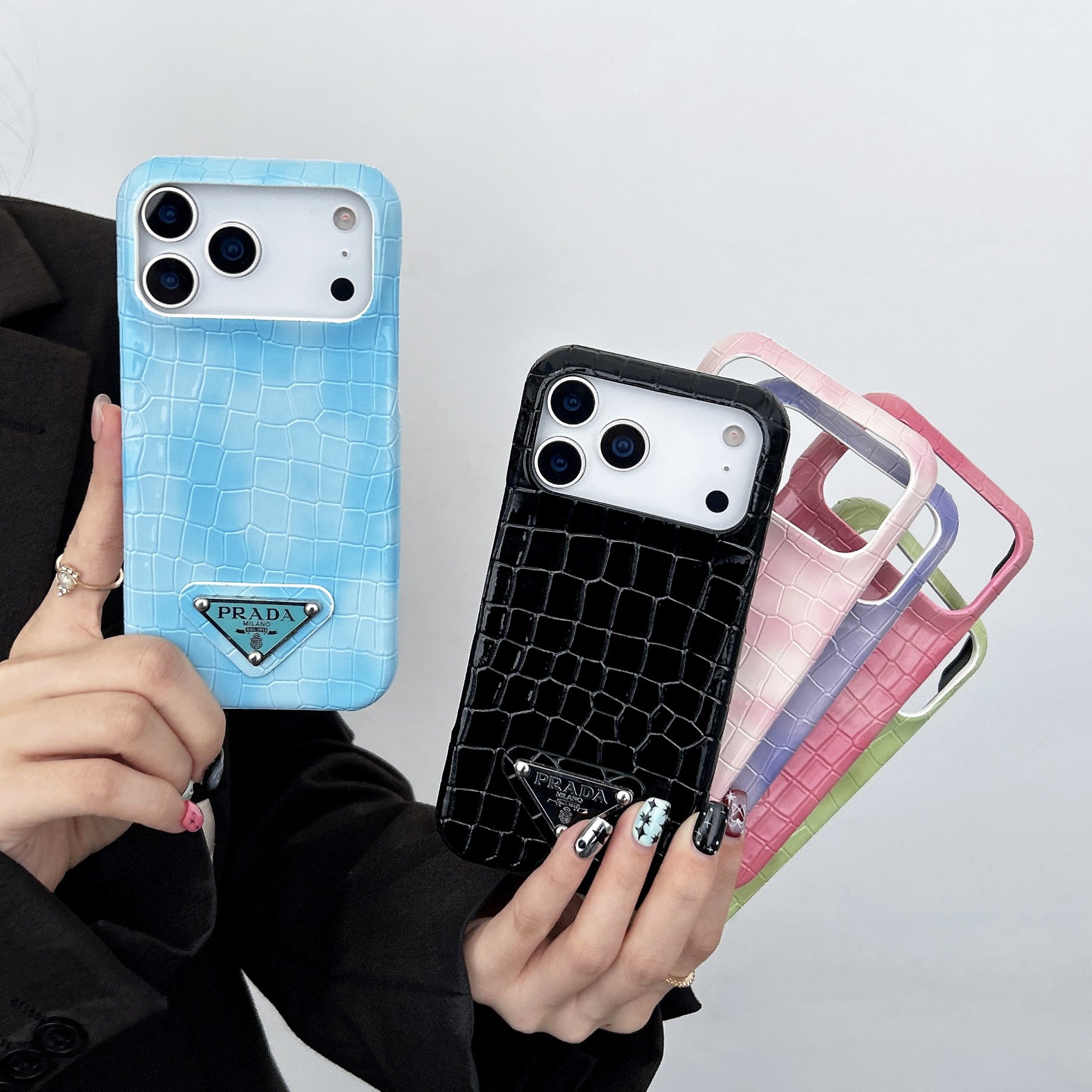 Elegant Prada Apple Phone Case For iPhone 13-17