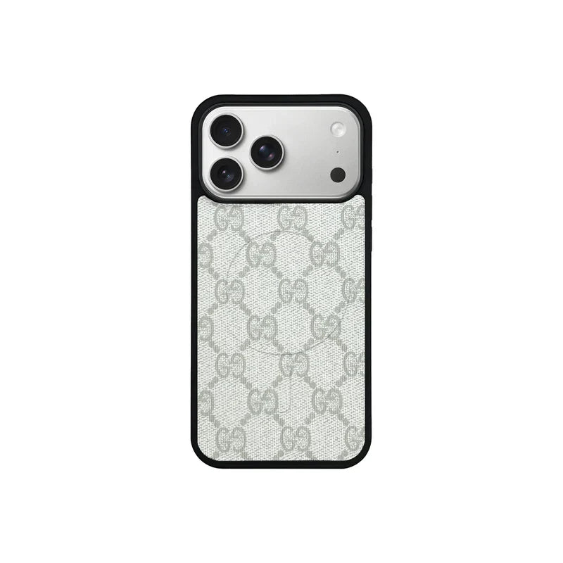 Designer Monogram MagSafe Case for iPhone 12-17 Series