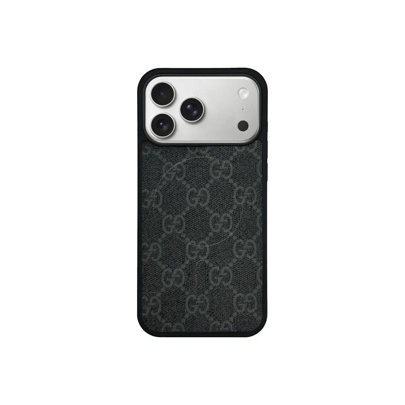 Designer Monogram MagSafe Case for iPhone 12-17 Series