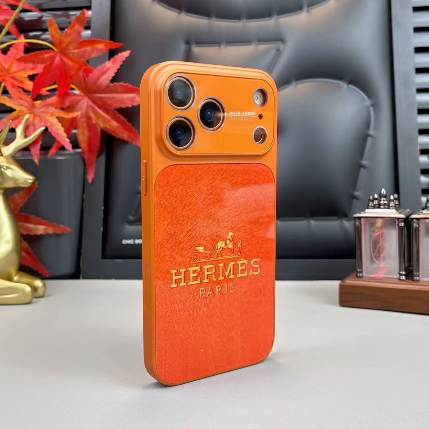 Premium H Glass Phone Case -Luxury Protection For iPhone 14-17