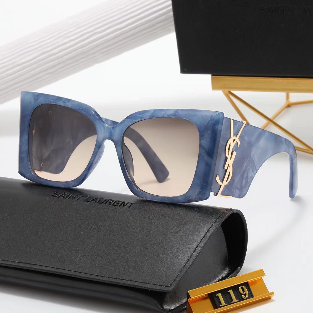 7 colors fashion big frame sunglasses