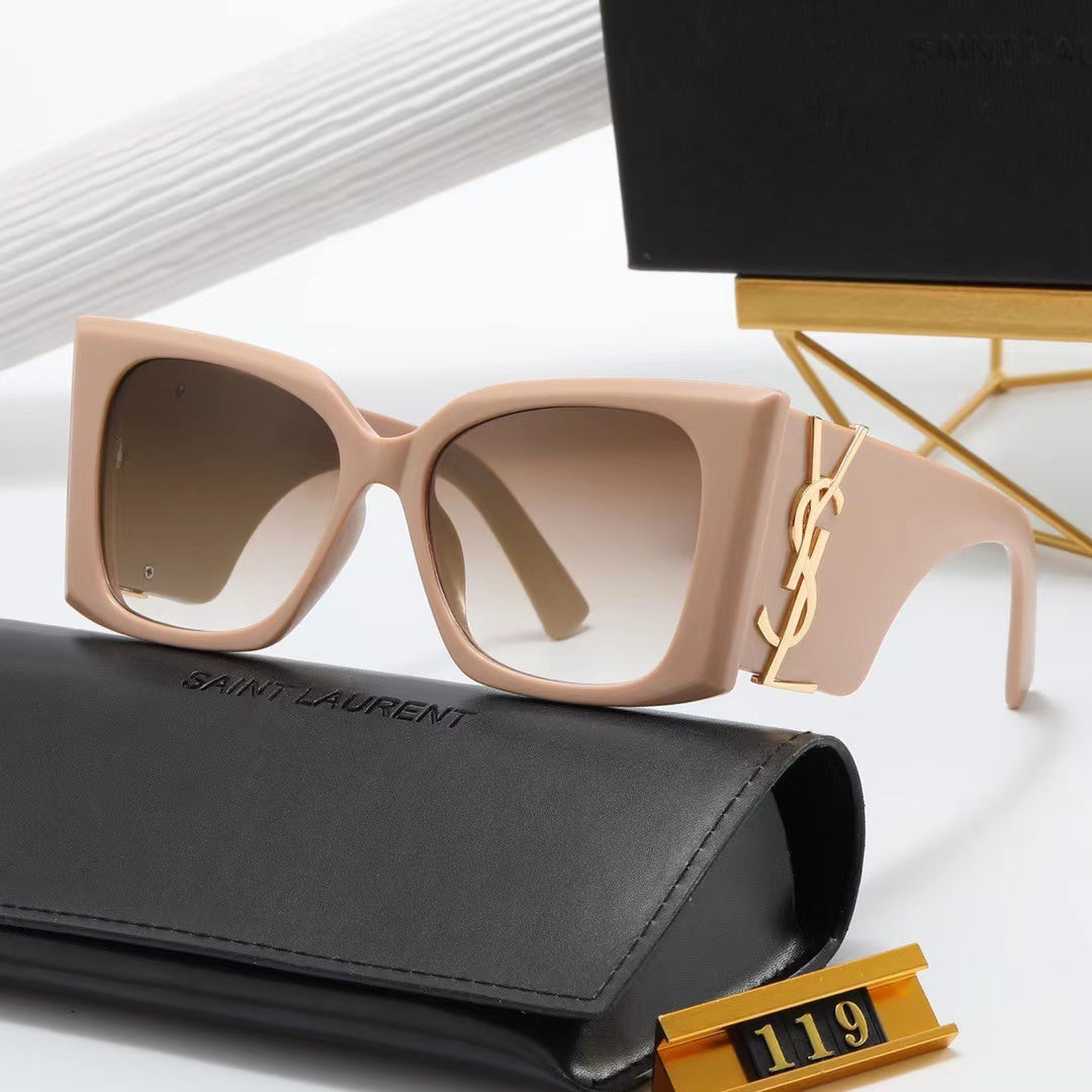 7 colors fashion big frame sunglasses