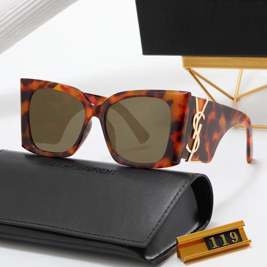 7 colors fashion big frame sunglasses