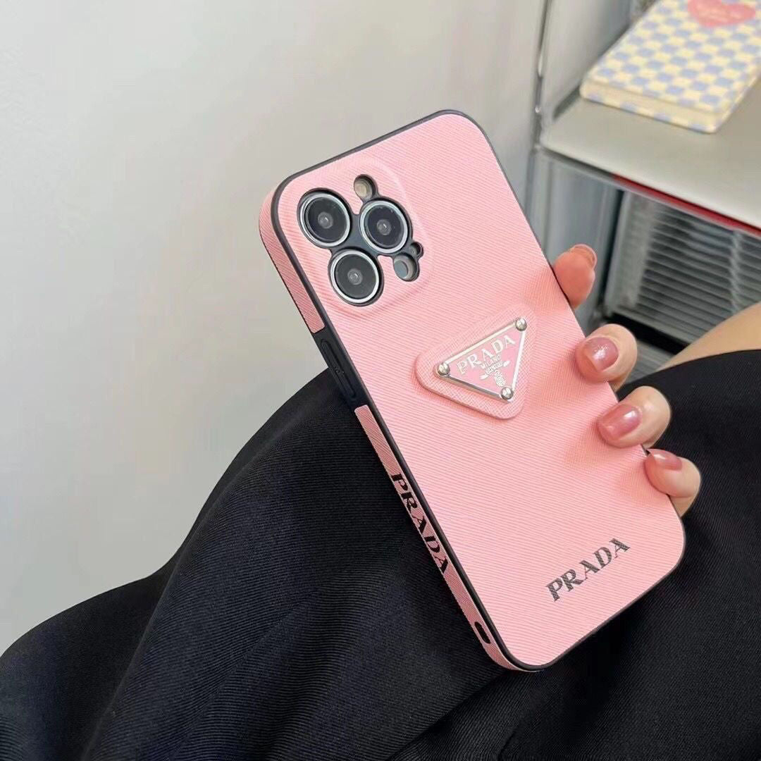 Prada Luxury Phone Case For iPhone 17 / 16 / 15 / 14