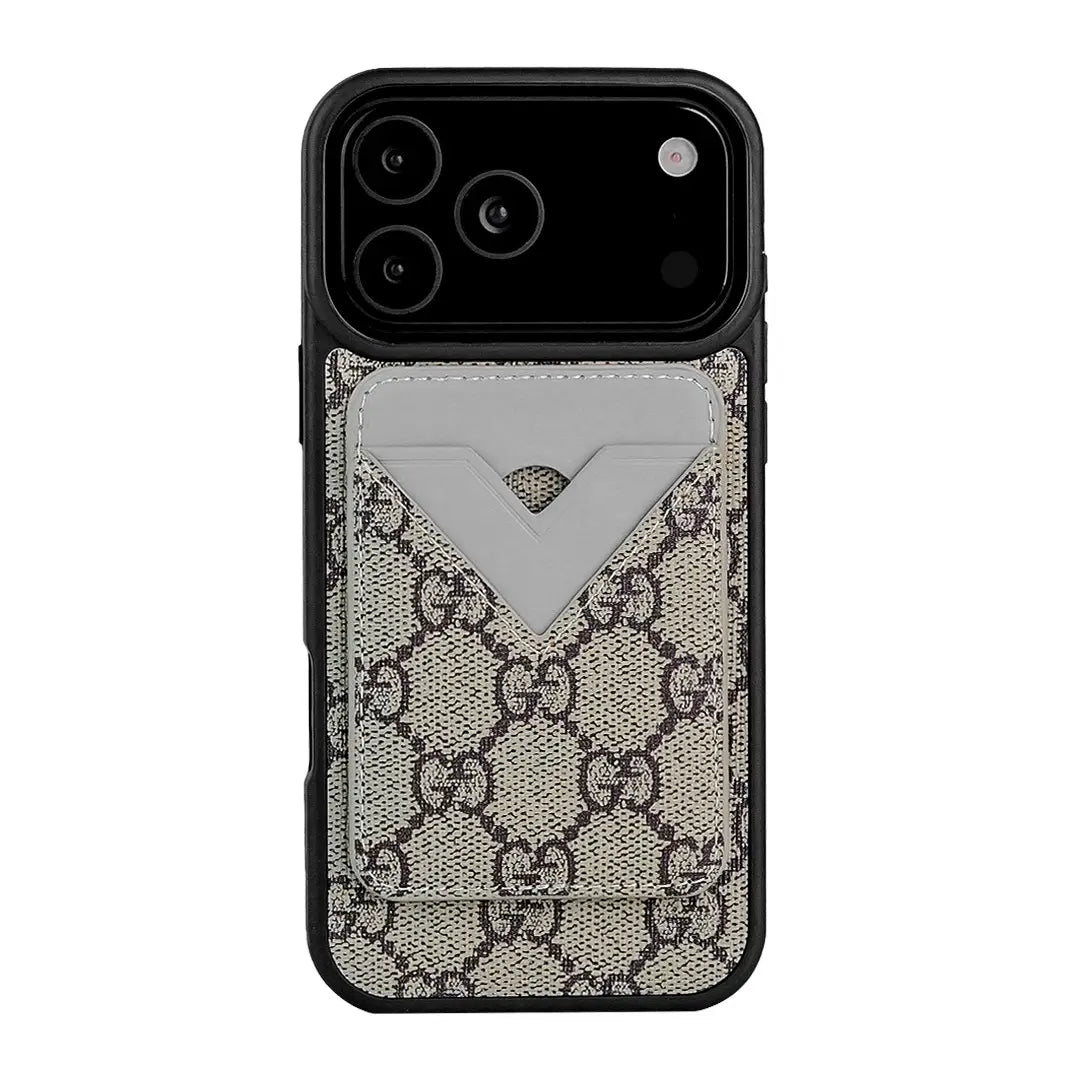Luxe Louis Vuitton Leather Case For iPhone 12-17