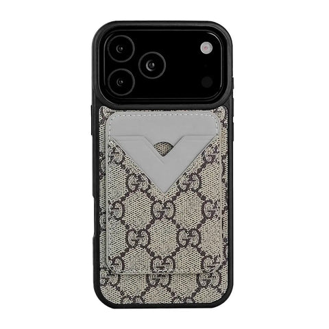Luxe Louis Vuitton Leather Case For iPhone 12-17
