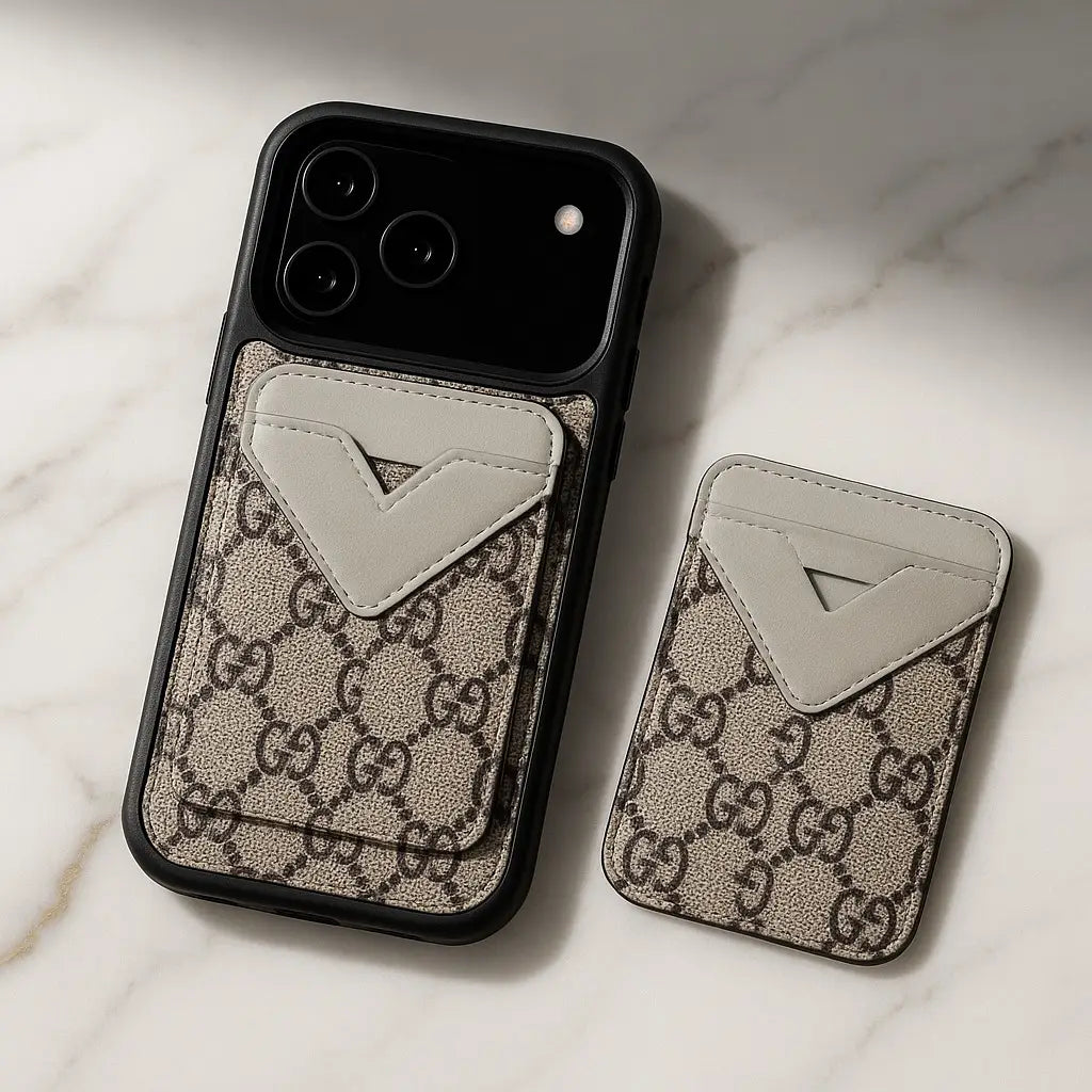 Luxe Louis Vuitton Leather Case For iPhone 12-17