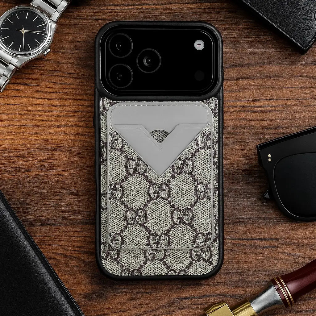 Luxe Louis Vuitton Leather Case For iPhone 12-17