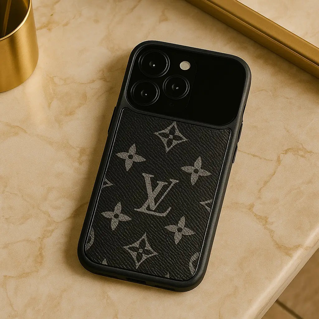Luxe Louis Vuitton Leather Case For iPhone 12-17