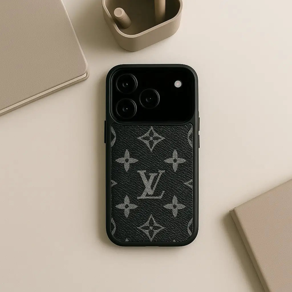 Luxe Louis Vuitton Leather Case For iPhone 12-17