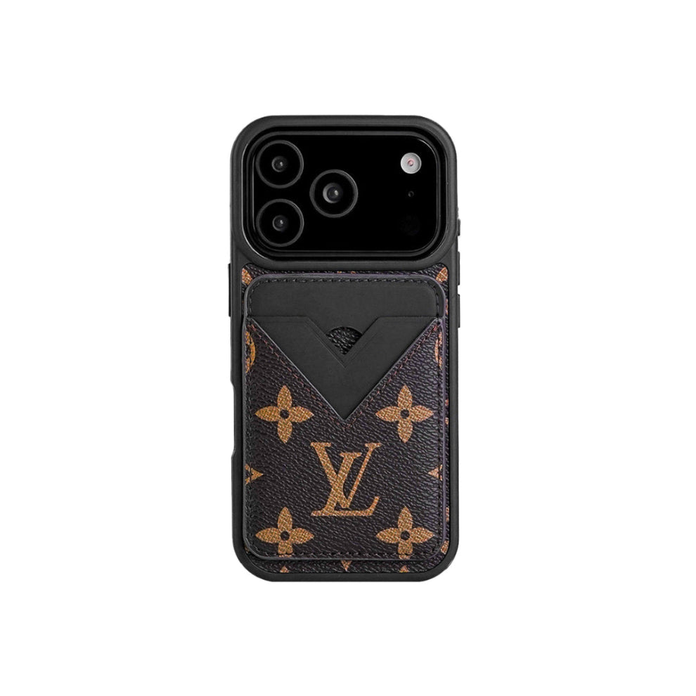 Luxe Louis Vuitton Leather Case For iPhone 12-17
