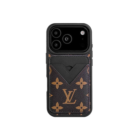 Luxe Louis Vuitton Leather Case For iPhone 12-17