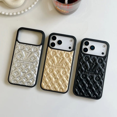 Luxury Louis V Phone Case For iPhone 17/ 16 / 15 / 14