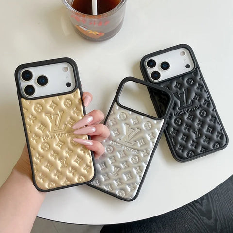 Luxury Louis V Phone Case For iPhone 17/ 16 / 15 / 14