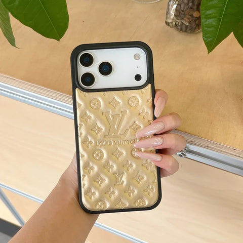 Luxury Louis V Phone Case For iPhone 17/ 16 / 15 / 14