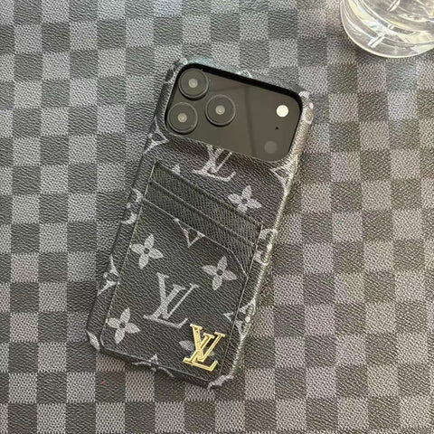 Leather Card Slot Case For iPhone 17 / 16 / 15 / 14
