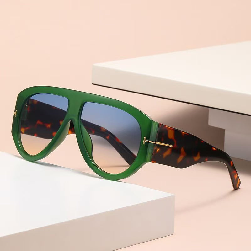 7 Colors New  Fashion Printing Frame Polarized Sunglasses