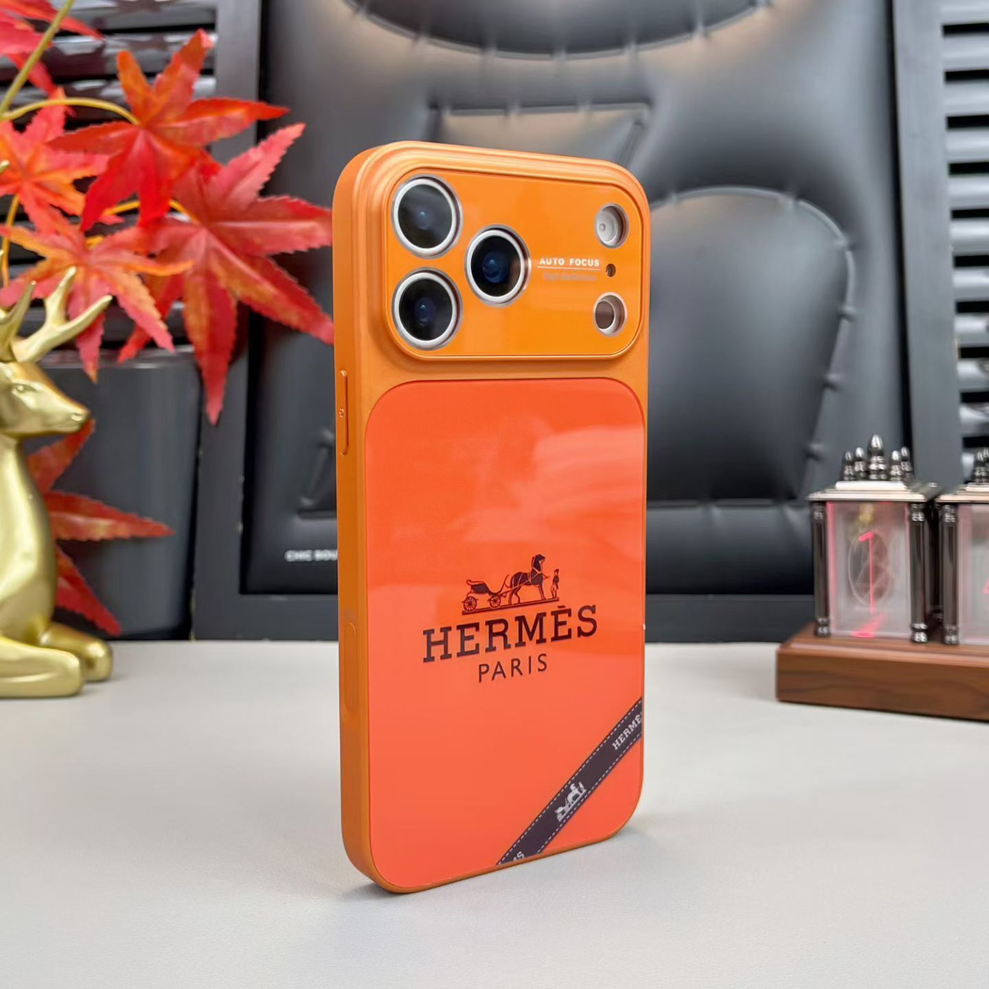 Premium H Glass Phone Case -Luxury Protection For iPhone 14-17