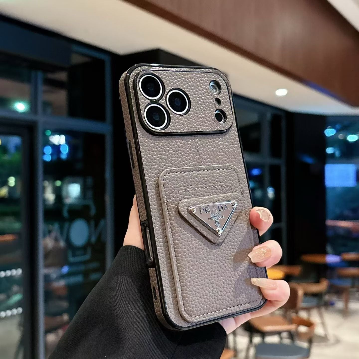 HRMS MagSafe Card Holder Case For iPhone 12-17