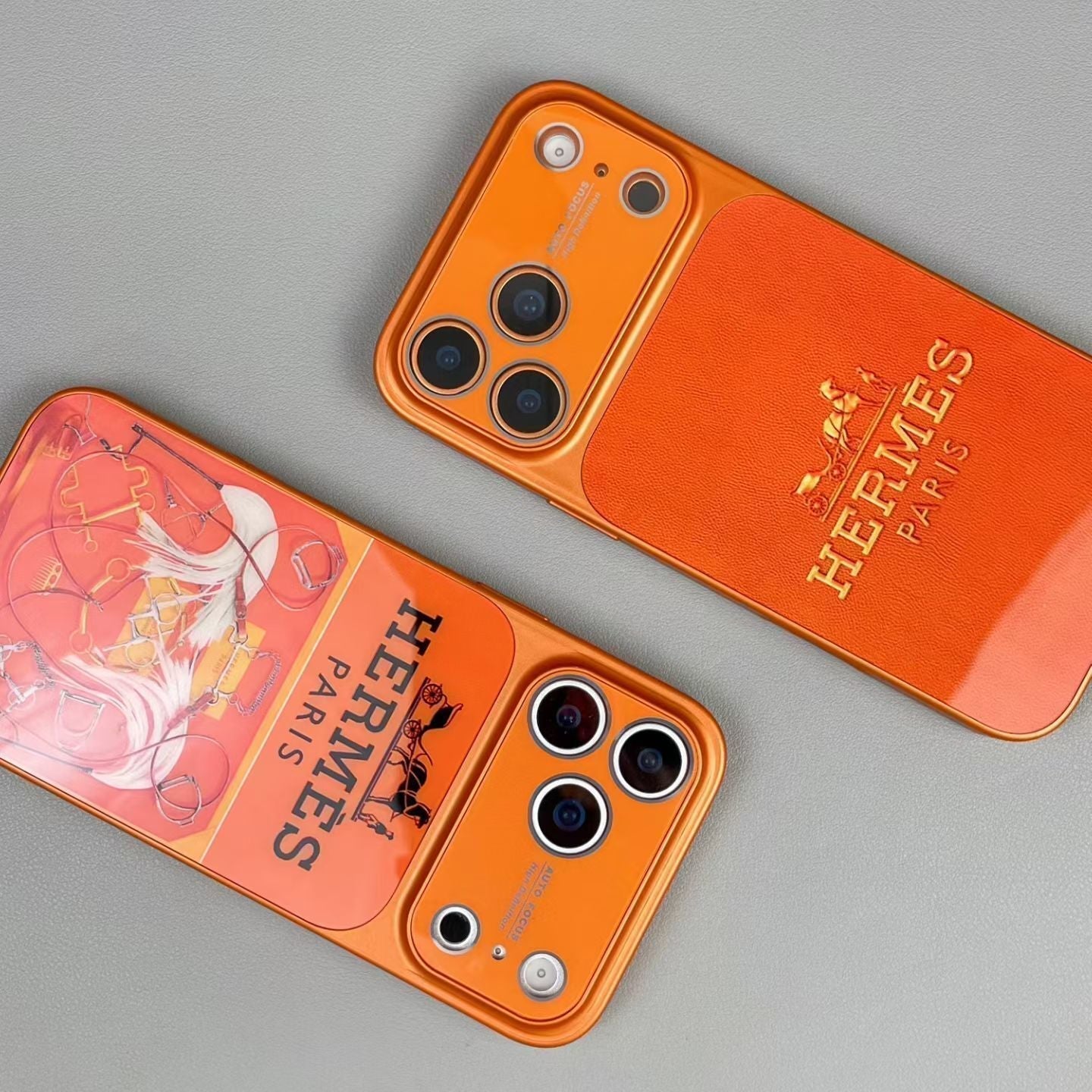 Premium H Glass Phone Case -Luxury Protection For iPhone 14-17