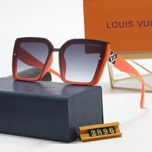 5 colors fashion simple four-leaf clover mirror legs polarized sunglasses