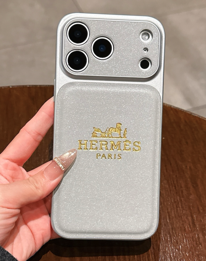 Luxury Brand Luxurious Leather aesthetic for iPhone 14-17