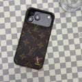 Leather Case with Card Holder For iPhone 17 / 16 / 15 / 14