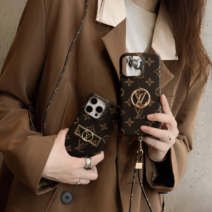 NEW DESIGN CASE WITH  CHAIN FOR IPHONE 17 16 15  14