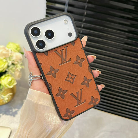 Louis V Luxury Phone Case For iPhone Duo/18 Pro/ 17/ 16 / 15 / 14