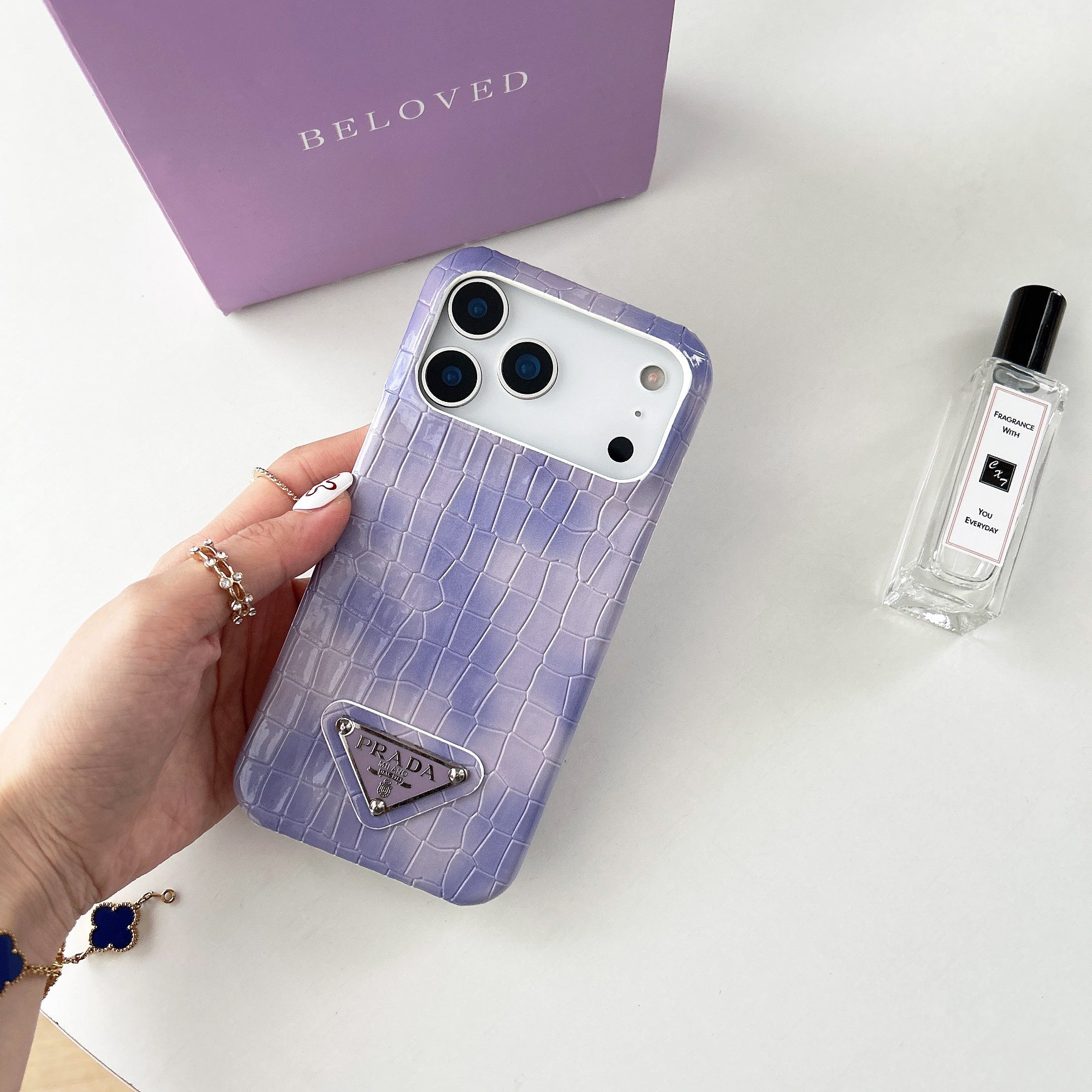 Elegant Prada Apple Phone Case For iPhone 13-17