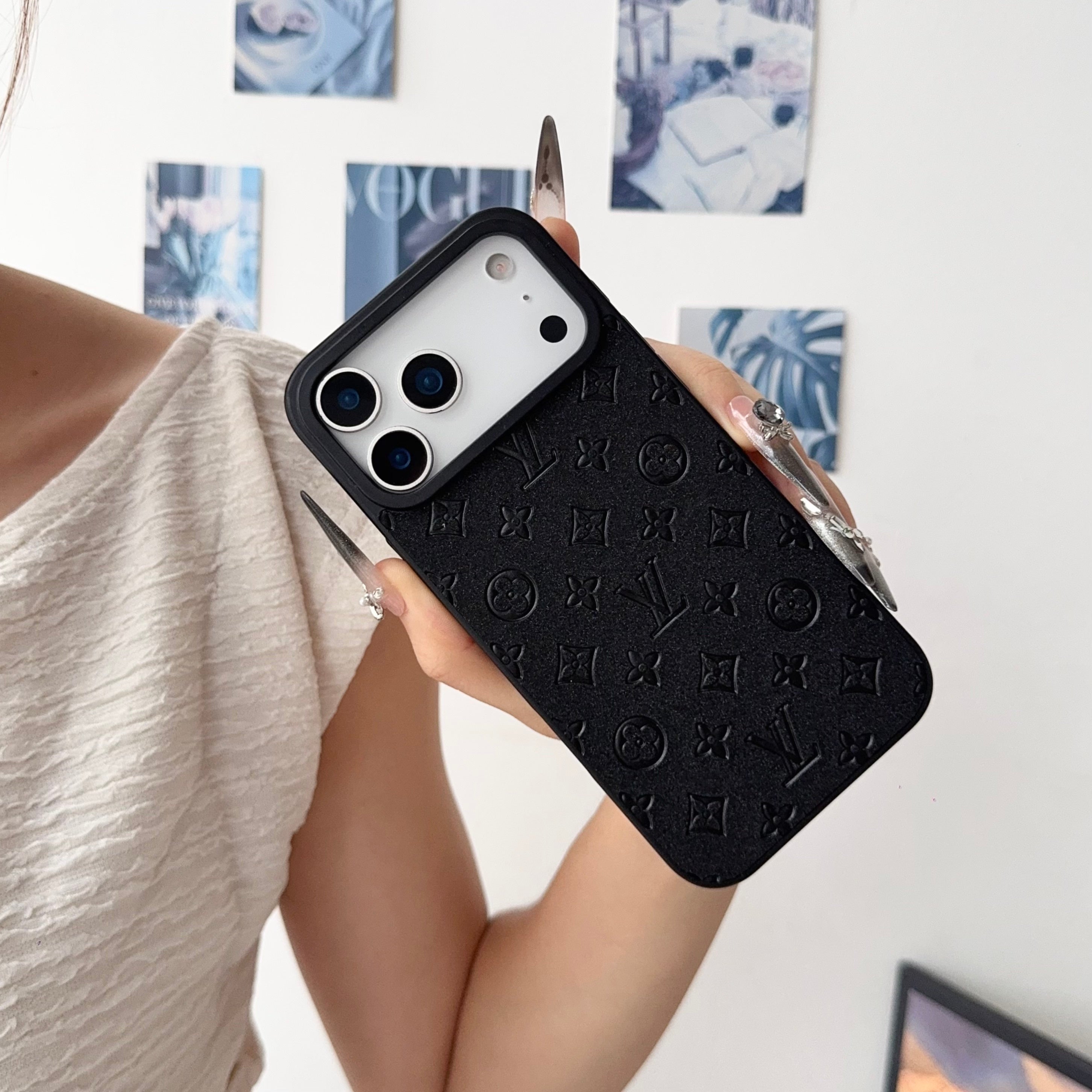 Lux Leather Phone Case For iPhone 12-17