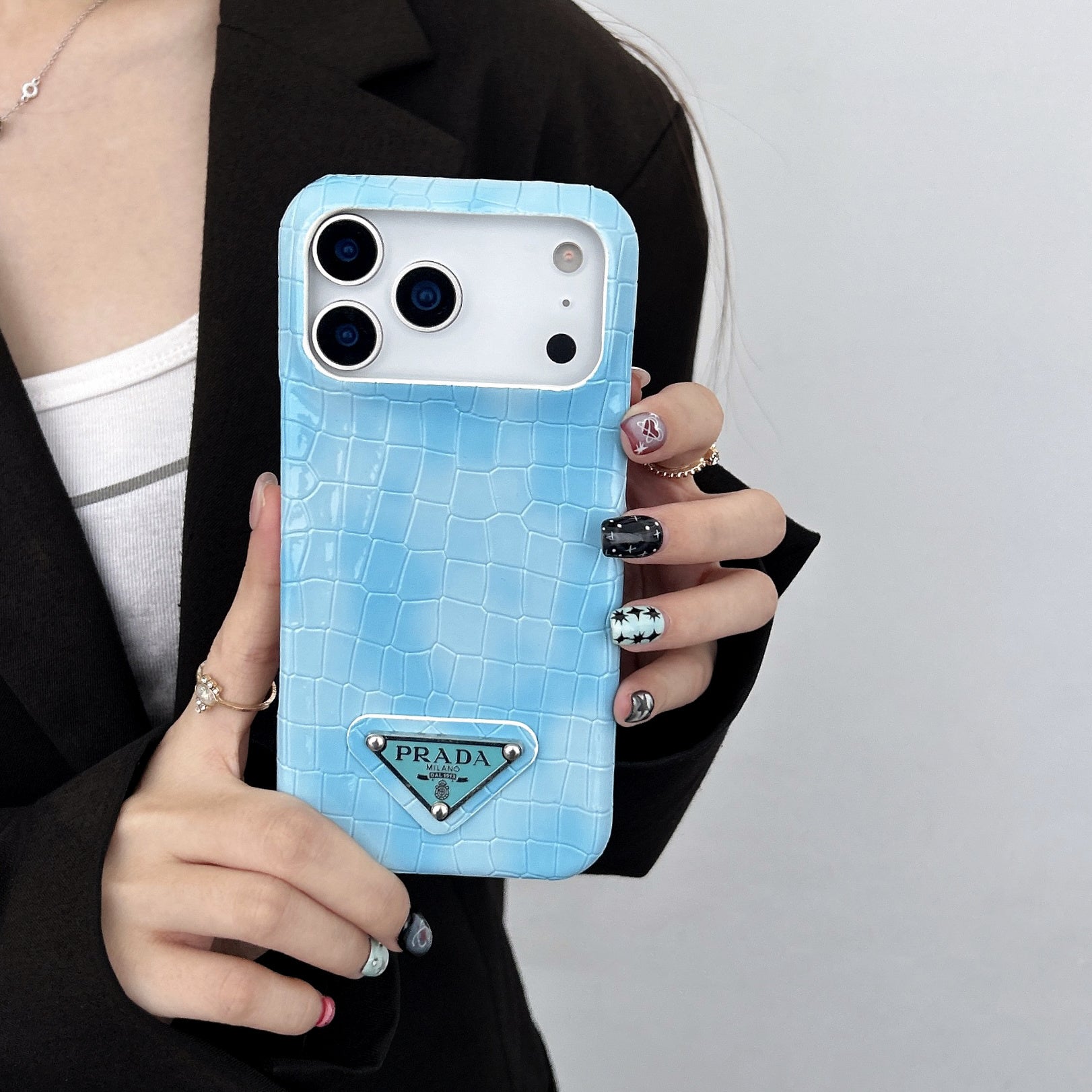 Elegant Prada Apple Phone Case For iPhone 13-17