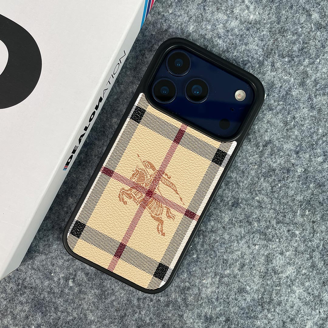 BBRY Fashion PU Leather Case for iPhone 12-17