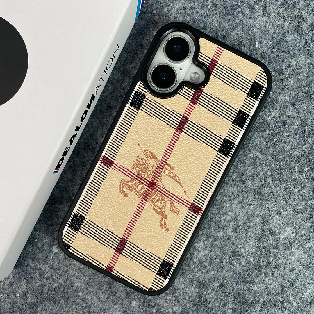 BBRY Fashion PU Leather Case for iPhone 12-17