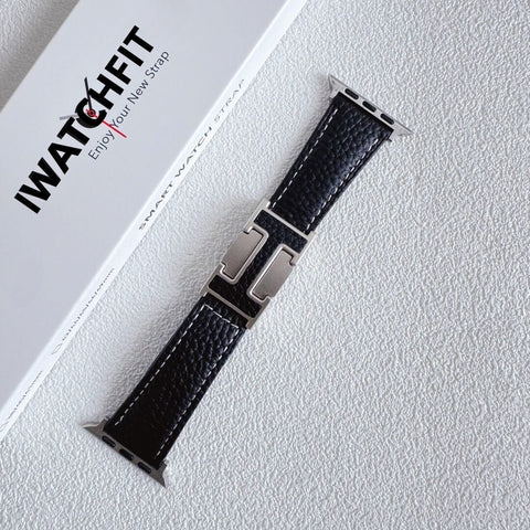Fashion H Leather Strap