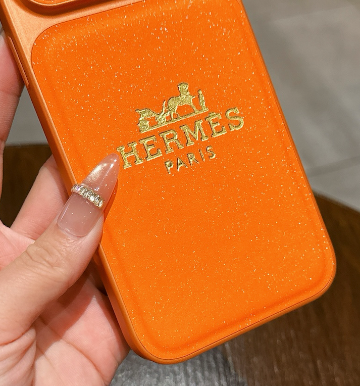 Luxury Brand Luxurious Leather aesthetic for iPhone 14-17