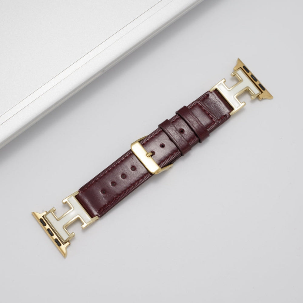 Luxury Hermes Calf Leather Strap