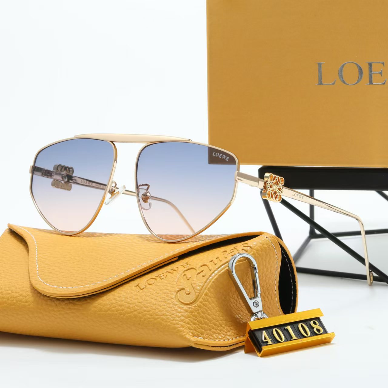 5 colors of  fashionable and popular women's sunglasses 40108