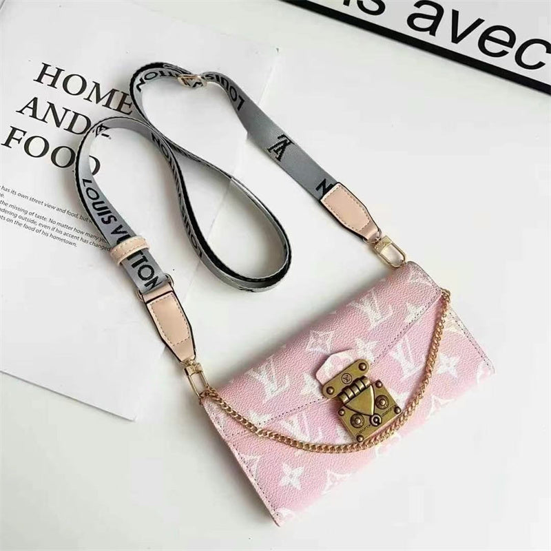 Monogram LV Luxurious Phone Case With Strap