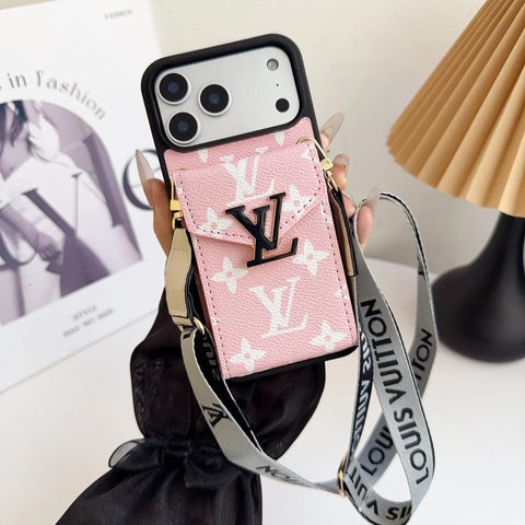 Leather Wallet Card Holder Phone Case For iPhone 17 / 16 / 15 / 14