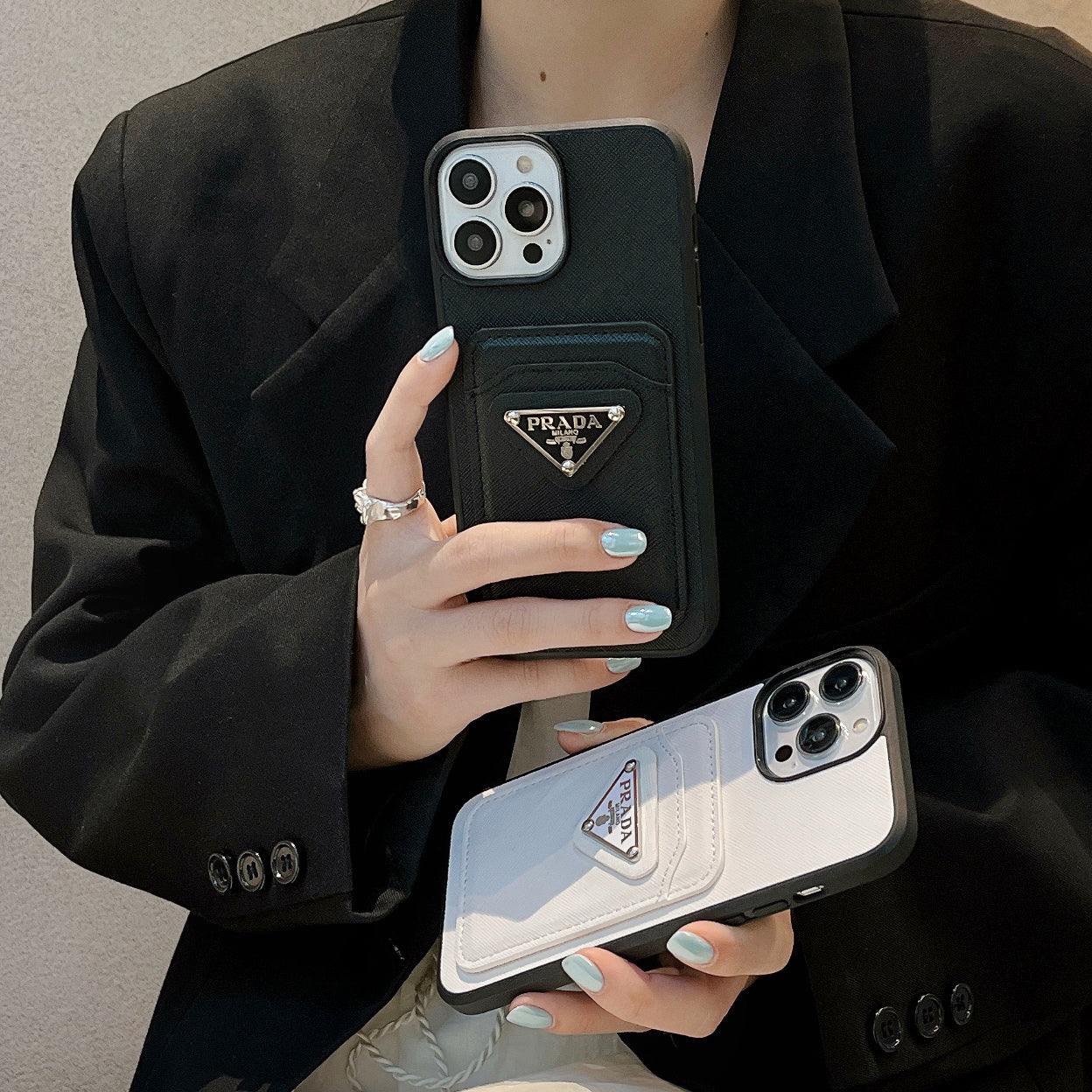 Luxurious leather iPhone case