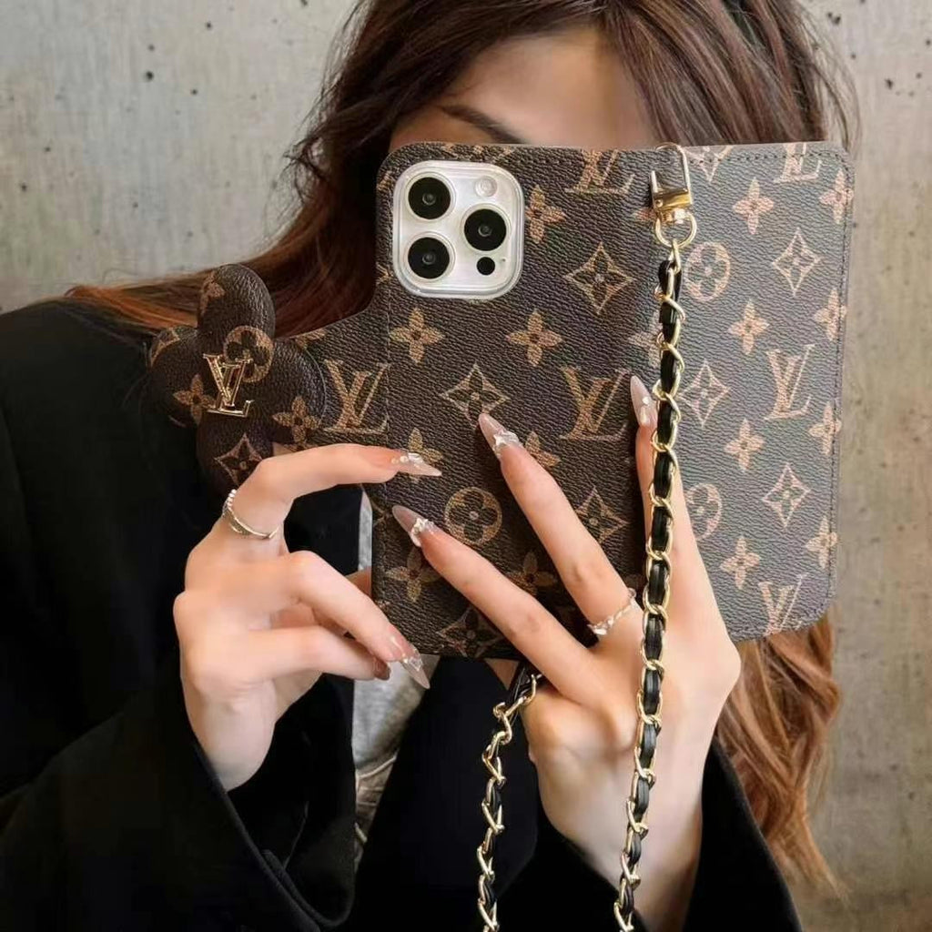 Luxury Fashion Wallet Phone Case For iPhone 17 / 16 / 15 / 14