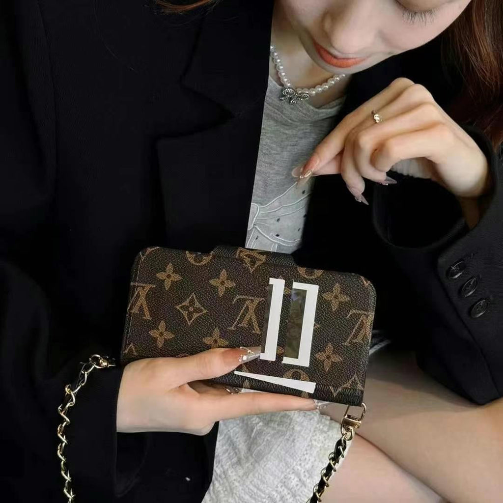 Luxury Fashion Wallet Phone Case For iPhone 17 / 16 / 15 / 14