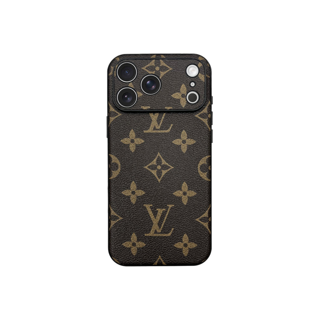 Premium Brown Phone Case For iPhone 12-17