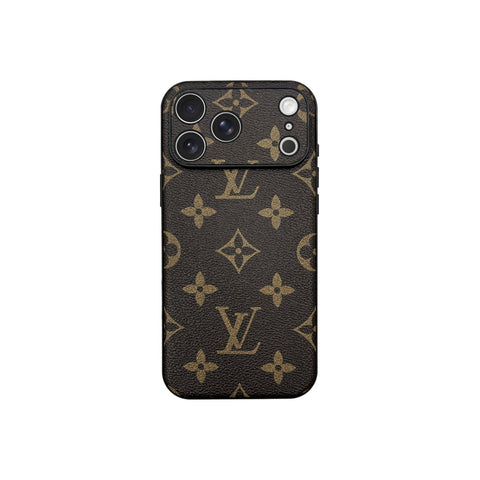 Premium Brown Phone Case For iPhone 12-17