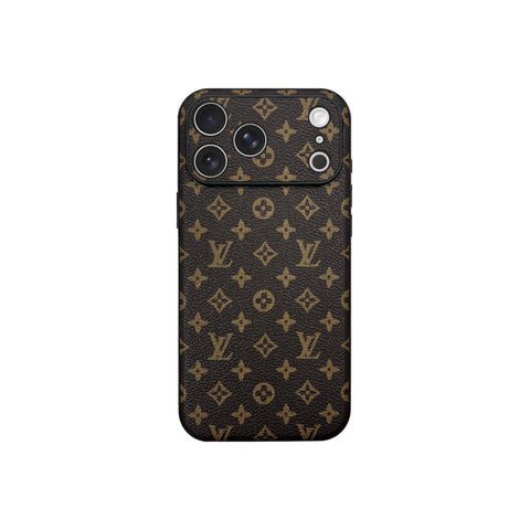 Premium Brown Phone Case For iPhone 12-17